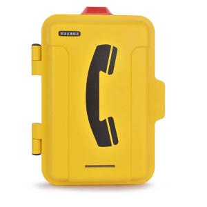 Ip68 Explosion Proof Weatherproof Industrial Telephone With 50Hz Frequency And Optional LCD Display
