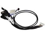 CE Electric Cable Assembly Custom Marine Grade Wire Harness Black