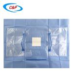 CE ISO13485 Certified Nonwoven Eyes Cover Disposable Sheets For Hospital