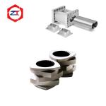 OEM Corrosion Resistant Carbon Steel Twin Screw Barrel With Carbide Coating