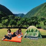 Quick Inflating Outdoor Sleeping Pad Double Outdoor Sleeping Mat For Family