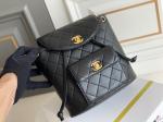 Chanel Leather Flap Designer Brand Backpack 1994-1996 Diamond Quilted For Women