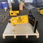Chisel Diameter 68mm Rock Breaker Yakai CTHB Hydraulic Breaker Hammer For Skid
