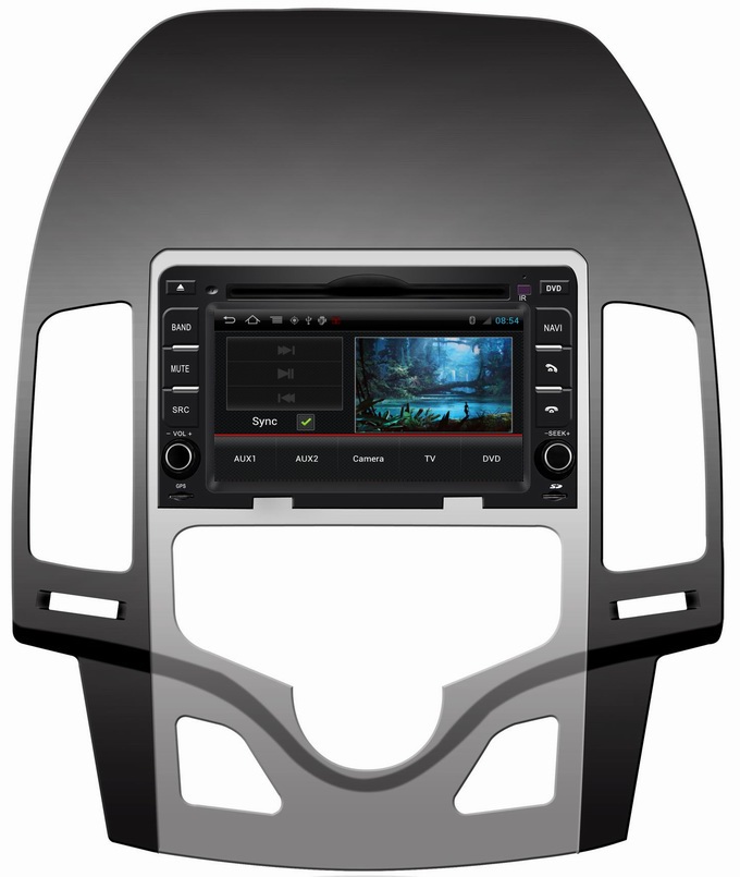 Ouchuangbo Android 4.0 OS S150 3G Wifi DVD Radio for Hyundai I30 Auto AC Bluetooth phonebook /A2DP iPod OCB-043C