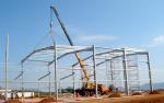 Flexible Effective Prefabricated Steel Structure Building Supplies Construction
