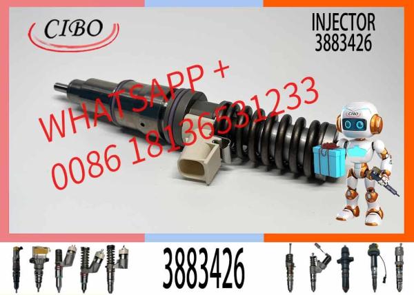 Excavator Parts Injector 3883426 4 PINS diesel Fuel Injector 3883426 BEBE5H00001