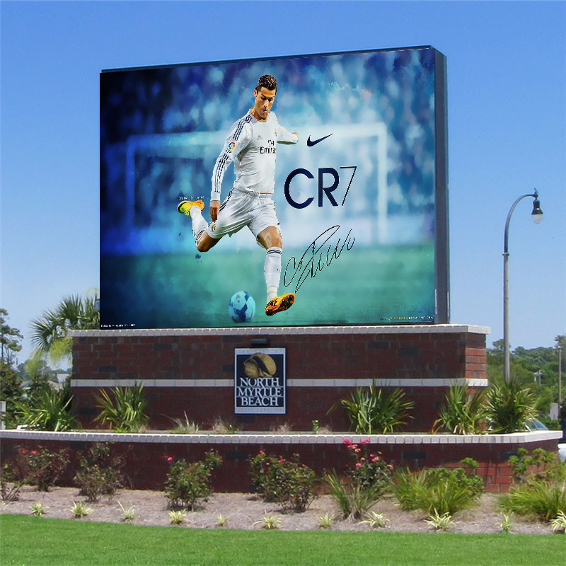 RGB Full Color P10 Outdoor LED Billboard High Definition For Digital Advertising