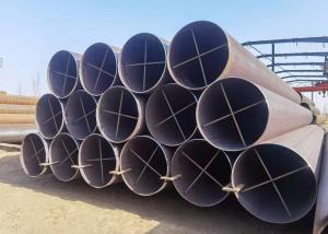 China Black Iron Carbon X42 Lsaw Welded Steel Pipe Tube For Structure factory