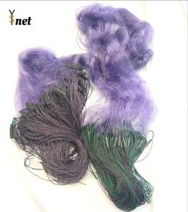 China cast fish net Angola Market Single Layer Cast Net Nylon Mono Fishing Net With Sinker sea fishing net pp woven bag packed factory