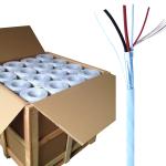 Industrial PVC Insulated Shielded Control Cable 2x0.22mm2 2x0.5mm2 for Control