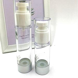 China 100ml Airless Pump Bottle With Cap Empty Bottle With Applicator factory