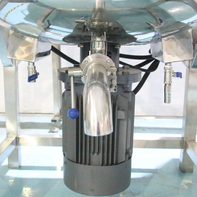 Cosmetic Ointment Homogenizing Emulsifier Mixer Tank Large With Heating