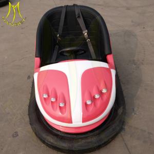 China Hansel amusement park games electric ride on fiberglass bumper cars factory