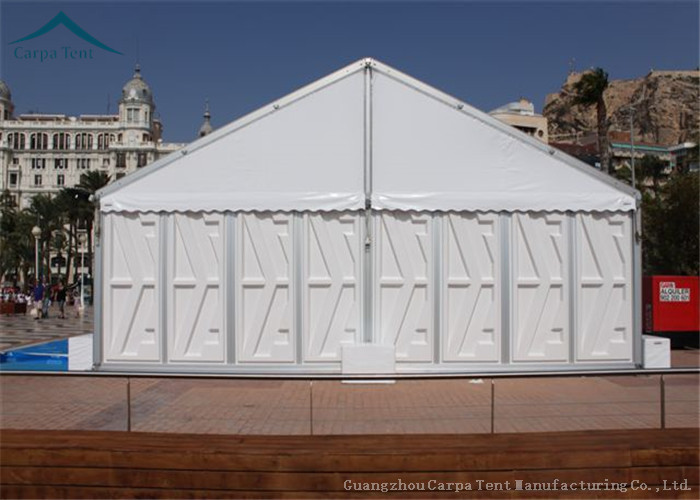 Business Application Large Aluminium Frame Tents With ABS Solid Wall