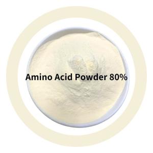 China OMRI Ph4-6 Hydrolysate Amino Acid 80% Amino Acid Fertilizer Organic N14 factory