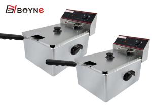 China Single Tank Fryer Single Basket Electric Deep Fryer For Restaurant factory