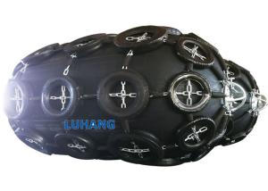 China Port Mooring Pneumatic Marine Fender 1.7m*3.0m 50Kpa Yokohama Ship Fender factory