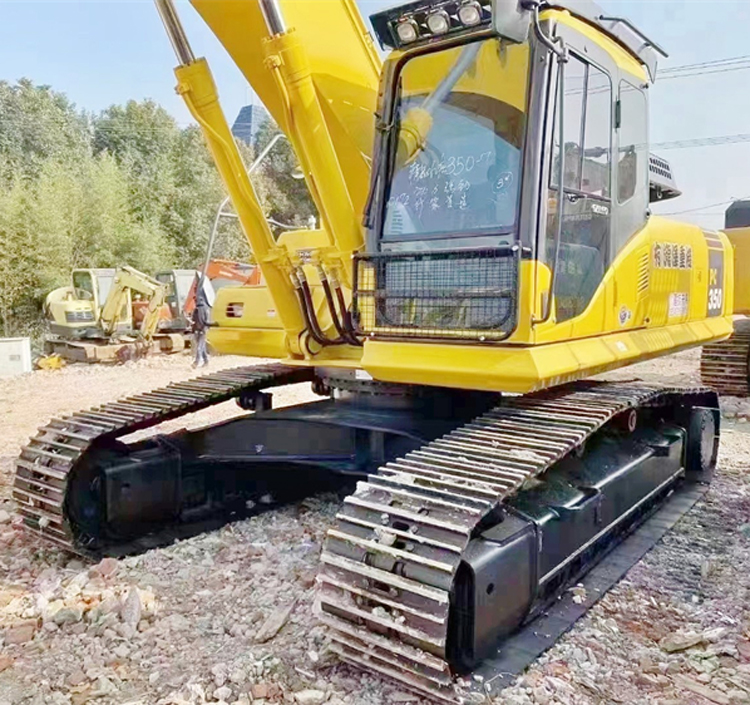 35 Ton Used Komatsu PC350 Excavator with 1.4 m3 Bucket Capacity in Good Condition
