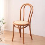 Natural Rattan Cushion Solid Wood Wedding Wooden Chair Modern Customized Banquet