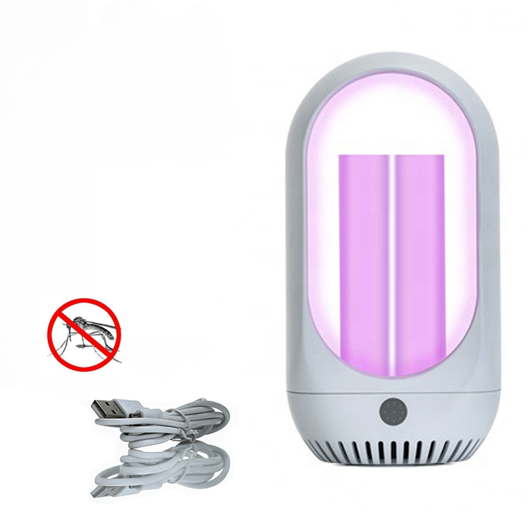 Insect Pest Control Product Uv Light Physics Electric Black Charger Mosquito Trap Killer Usb Lamp