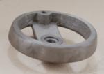Rotary Hand Wheel Lost Wax Metal Casting , Precision Machined Parts
