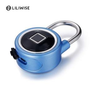 China Outdoors Waterproof Fingerprint Bluetooth Security Luggage Padlock factory