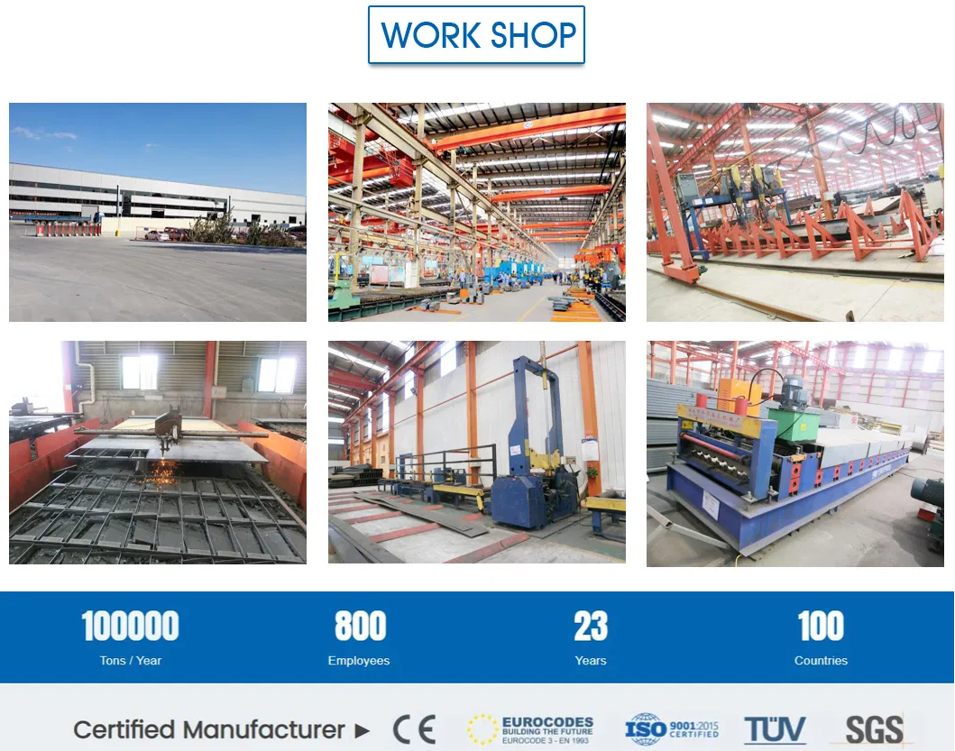 Prefabricated Industrial Steel Structure Metal Buildings