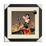 Carton Girl Design 3D Lenticular Pictures Make Ice On Colors 40*40CM Size