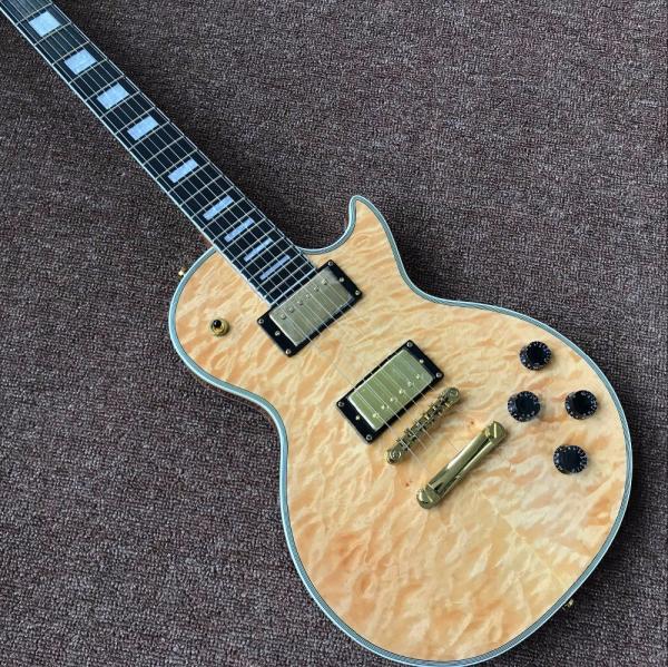 New standard LP CUSTOM SHOP Hot sale LP custom electric guitar flame maple cover