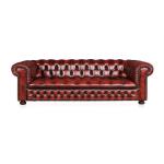 Oxblood Red Antique Leather Chesterfield Sofa With One Two Three four Seater