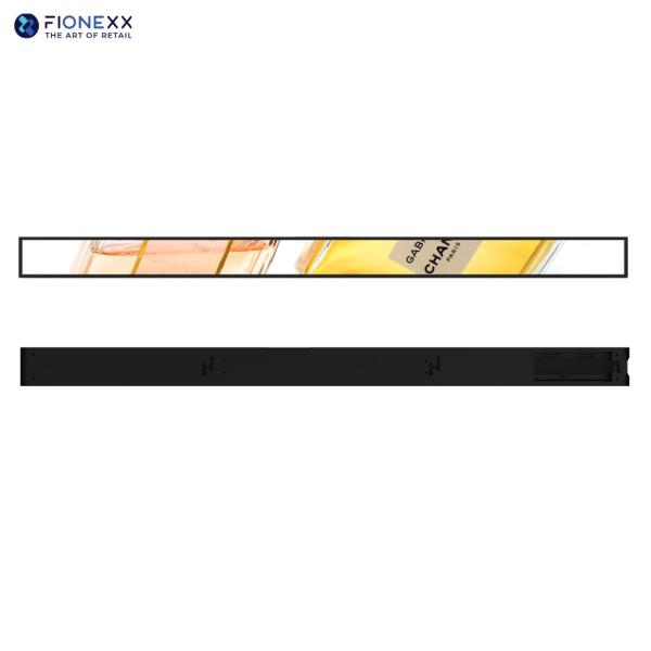 China 23.1 Inch Stretched Bar LCD Monitor Digital Shelf Edge Display WiFi Support Media Advertising factory