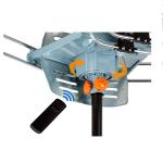 Butterfly Dish Rotation Yagi HD DVB T2 TV Antenna for VHF174-230/UHF470-862