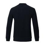 China Supplier Winter Clothing Zip Up Sweater Manufacture 2019 Fall Winter Black