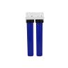Buy cheap 20'' slim twin sump blue polypropylene water filter housings with 1 inch in/out from wholesalers