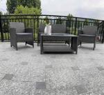 Weather-Resistance 4pcs Outdoor Rattan Sofa Set/ Wicker Garden Furniture Coffee