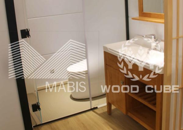 Galvanized Steel Frame Prefabricated Modular Homes Good Heat Preservation