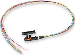 China Enclosed Structure Fiber Cable Splitter For Local Area Networks Anti Aging factory