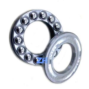 China 51206 One-way thrust ball bearing can bear axial load in one direction 30*52*16mm bearing steel material factory
