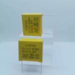 Metallized Polypropylene X2 Safety Capacitor 475K 310V Yellow Color