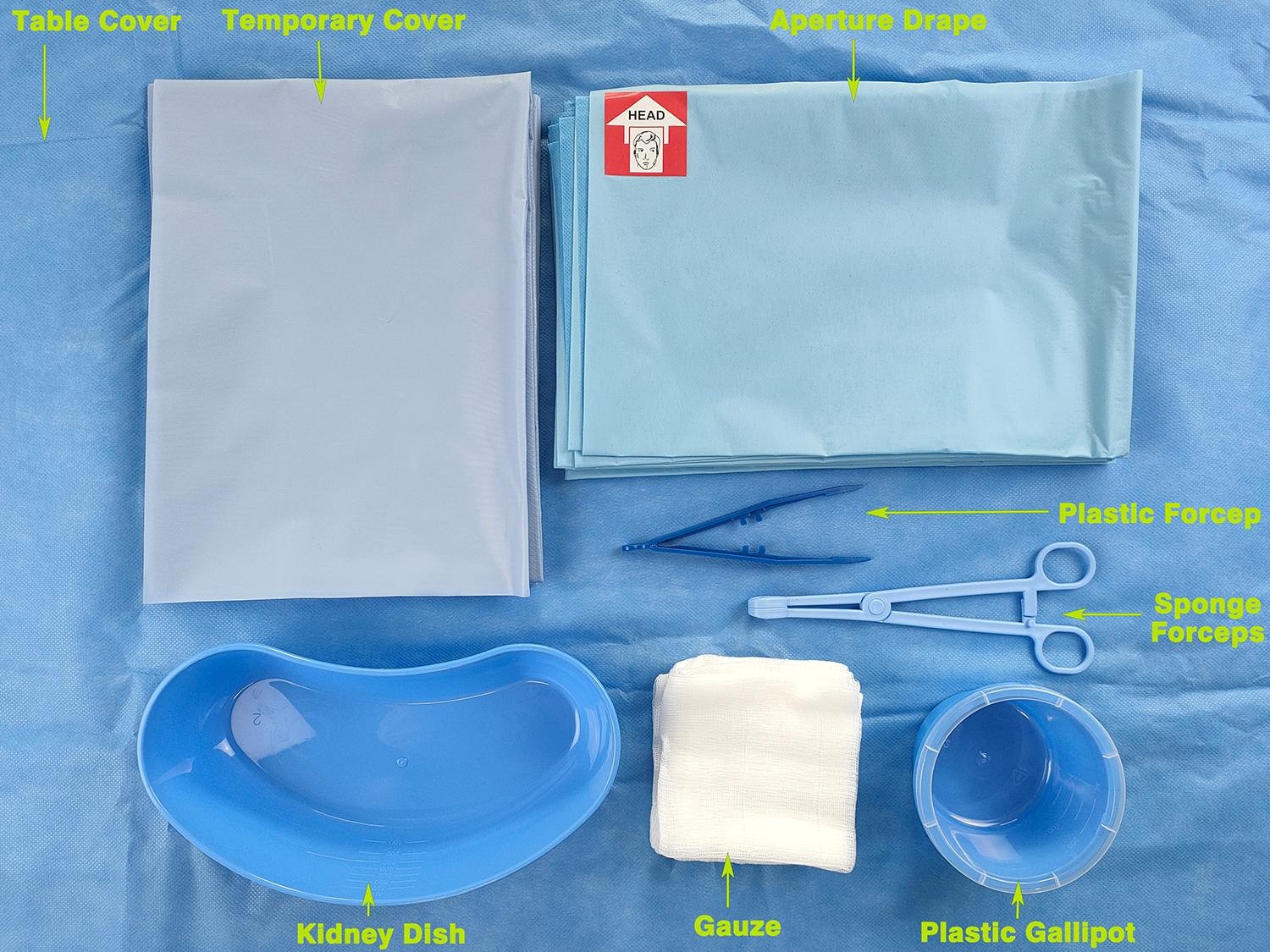 Hospital Surgical Drape Sterile Surgical Disposable Cystoscopy Pack