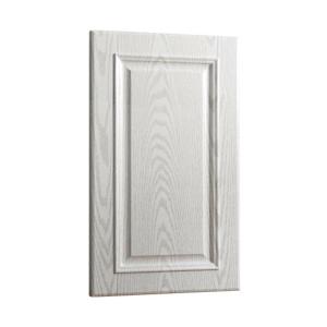 China White Wood Grain Bathroom Cabinet Doors Thickness 25mm Deformation Resistant on sale