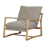 Living Room Furniture Best Wooden Chair with Upholstered Seat and Solid Wood
