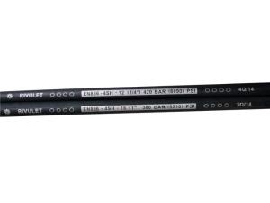 China EN856 4SH Hydraulic Rubber Hose Pipe , Spiral 4 Wire Hydraulic Hose factory