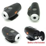 1.3 Megapixel Helmet HD Mini DV Camcorders With IR LED For Biking, Skateboarding