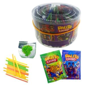 China Sour Sweet CC Stick Candy Popping Candy Multi Color Grape / Apple Flavor factory