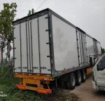 Dual Line Braking System and FUWA Axle 2 Axle or 3 Axles Cargo Trailer/Box Semi