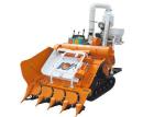 Self Walking Crawler Half-feeding Combine Harvester 4LBZ-110 with 20HP diesel