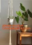 Wholesale Promotional Garden 4 sets Plant Hanger Macrame Jute 4 Legs 48 Inch
