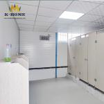Temporary Portable Toilet Cabin Single Roof Steel Structure Modular Design