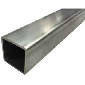 China Hairline SS 304 Pipe /Polished Stainless Steel Welded Pipe Square Hollow Section factory